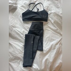 ALO leggings and sports bra set
